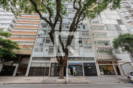 Studio à venda com 40m², 1 quarto e sem vagaFachada