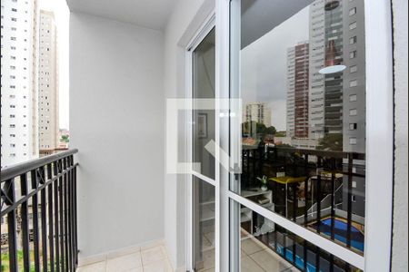 Varanda da Sala de apartamento para alugar com 2 quartos, 50m² em Vila Augusta, Guarulhos
