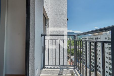 Varanda de apartamento à venda com 1 quarto, 48m² em São Cristóvão, Rio de Janeiro