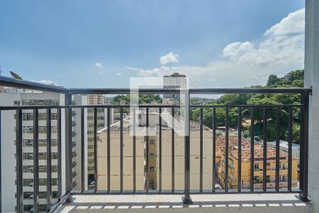 Sala Varanda de apartamento à venda com 1 quarto, 48m² em São Cristóvão, Rio de Janeiro