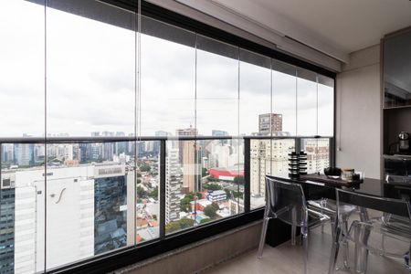 Varanda de apartamento à venda com 2 quartos, 98m² em Vila Nova Conceição, São Paulo