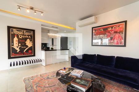 Sala de apartamento à venda com 2 quartos, 98m² em Vila Nova Conceição, São Paulo