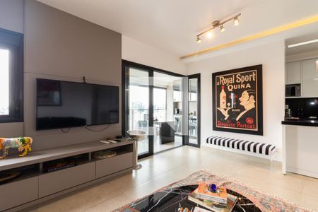 Sala de apartamento à venda com 2 quartos, 98m² em Vila Nova Conceição, São Paulo