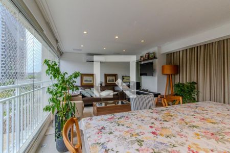 Varanda gourmet de apartamento à venda com 3 quartos, 136m² em Barra Funda, São Paulo