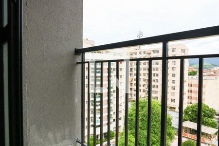Varanda da Sala de apartamento para alugar com 2 quartos, 45m² em Cachambi, Rio de Janeiro