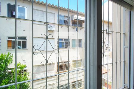 Sala - Vista de apartamento à venda com 2 quartos, 58m² em Jardim Dona Leopoldina, Porto Alegre