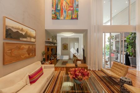 Sala de apartamento à venda com 4 quartos, 224m² em Campo Belo, São Paulo