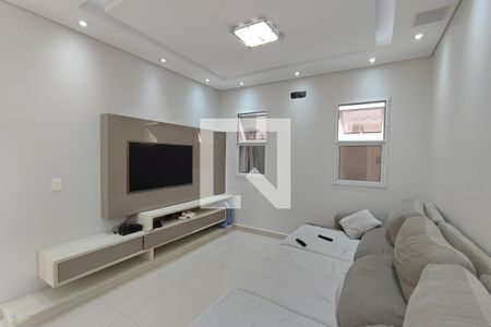 Sala de TV de casa de condomínio para alugar com 4 quartos, 267m² em Swiss Park, Campinas