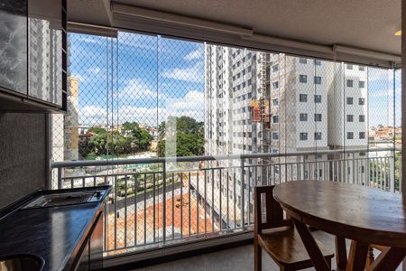 Varanda gourmet de apartamento para alugar com 2 quartos, 61m² em Campininha, São Paulo
