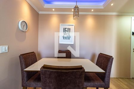 Sala de Jantar de apartamento à venda com 2 quartos, 61m² em Campininha, São Paulo