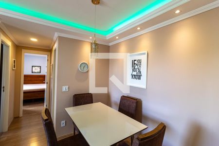 Sala de Jantar de apartamento à venda com 2 quartos, 61m² em Campininha, São Paulo