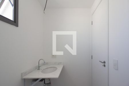 Banheiro  de kitnet/studio para alugar com 1 quarto, 26m² em Consolação, São Paulo