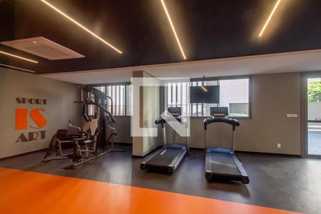 Studio para alugar com 26m², 1 quarto e sem vagaÁrea comum - Academia