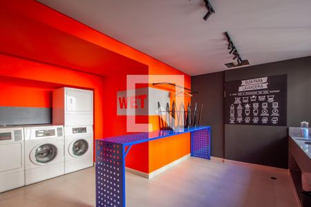 Studio para alugar com 26m², 1 quarto e sem vagaLavanderia