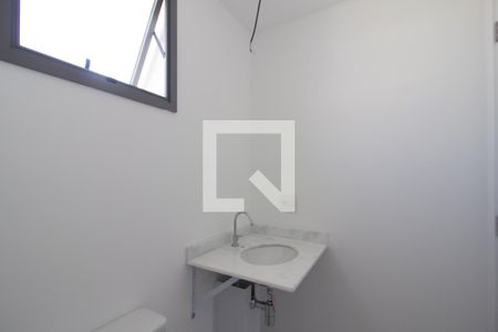 Banheiro  de kitnet/studio para alugar com 1 quarto, 26m² em Consolação, São Paulo