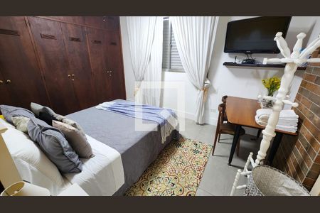 Quarto de apartamento para alugar com 1 quarto, 88m² em Campo Grande, Santos