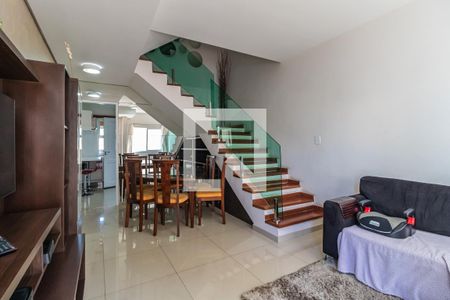 Sala de casa de condomínio para alugar com 3 quartos, 110m² em Vila Sao Luiz (valparaizo), Barueri