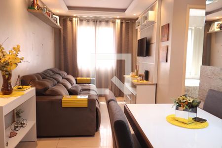 Sala estar e jantar de apartamento à venda com 2 quartos, 98m² em Santos Dumont, São Leopoldo