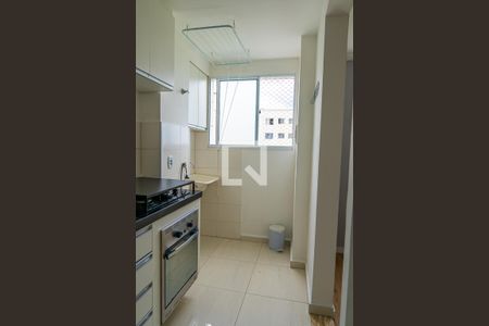 Sala/Cozinha de apartamento para alugar com 2 quartos, 43m² em Parque das Cachoeiras, Campinas