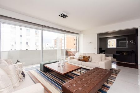 Sala de apartamento para alugar com 1 quarto, 145m² em Itaim Bibi, São Paulo