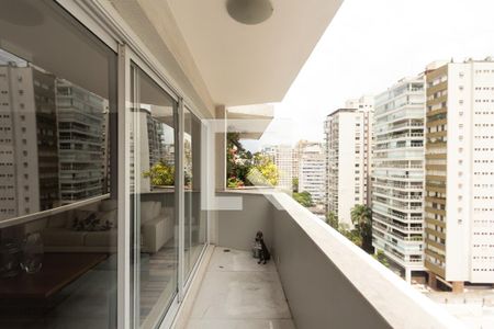 Varanda  de apartamento para alugar com 1 quarto, 145m² em Itaim Bibi, São Paulo