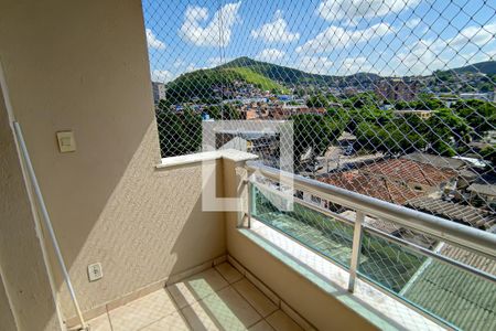 varanda de apartamento à venda com 3 quartos, 72m² em Taquara, Rio de Janeiro