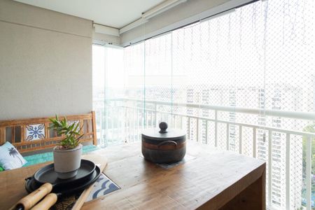 Sacada  de apartamento para alugar com 2 quartos, 77m² em Centro, São Bernardo do Campo