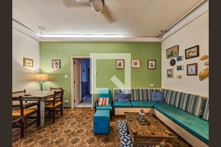 Sala de casa para alugar com 4 quartos, 175m² em Enseada, Guarujá