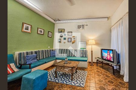 Sala de casa para alugar com 4 quartos, 175m² em Enseada, Guarujá