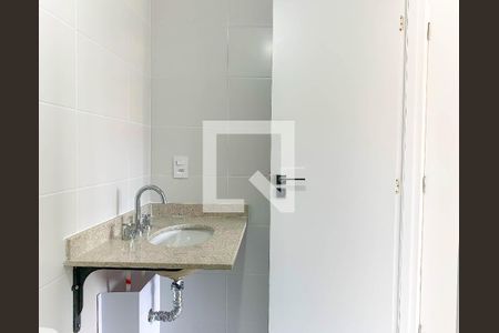 Banheiro Social de apartamento para alugar com 2 quartos, 65m² em Chácara Seis de Outubro, São Paulo