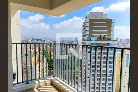 Varanda da Sala de apartamento para alugar com 2 quartos, 65m² em Chácara Seis de Outubro, São Paulo