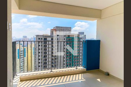 Varanda da Sala de apartamento para alugar com 2 quartos, 65m² em Chácara Seis de Outubro, São Paulo