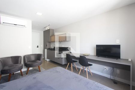 Sala/Quarto/Cozinha de apartamento para alugar com 1 quarto, 24m² em Auxiliadora, Porto Alegre