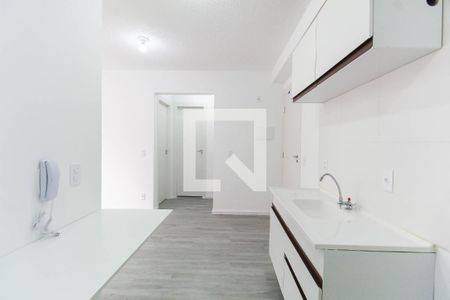 Sala/Cozinha de apartamento à venda com 2 quartos, 35m² em Canindé, São Paulo