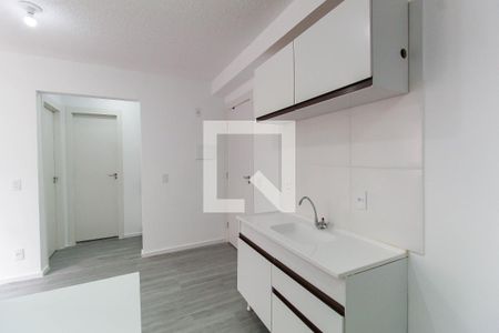 Sala/Cozinha de apartamento à venda com 2 quartos, 35m² em Canindé, São Paulo