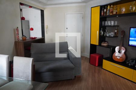 Sala de apartamento para alugar com 2 quartos, 75m² em Jardim Henriqueta, Taboão da Serra