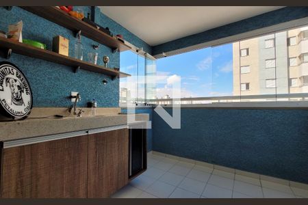 Varanda de apartamento para alugar com 2 quartos, 60m² em Vila Valparaiso, Santo André