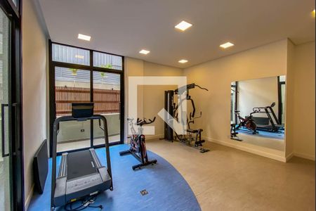 Apartamento à venda com 45m², 1 quarto e 1 vaga Apartamento à venda com 45m², 1 quarto e 1 vagaÁrea comum - Academia