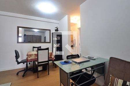 Sala de apartamento à venda com 1 quarto, 45m² em Campestre, Santo André