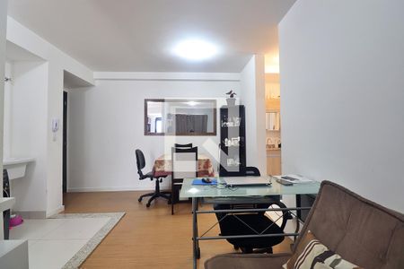 Sala de apartamento à venda com 1 quarto, 45m² em Campestre, Santo André
