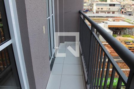varanda de apartamento para alugar com 1 quarto, 35m² em Vila Tolstoi, São Paulo