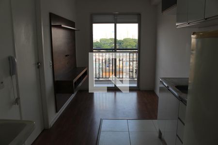 cozinha/sala de apartamento para alugar com 1 quarto, 35m² em Vila Tolstoi, São Paulo