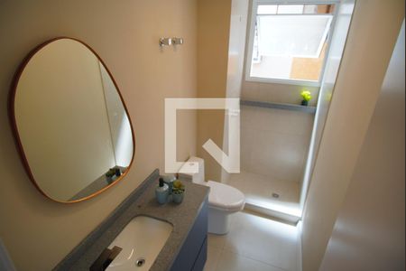 Banheiro de apartamento para alugar com 1 quarto, 32m² em Auxiliadora, Porto Alegre