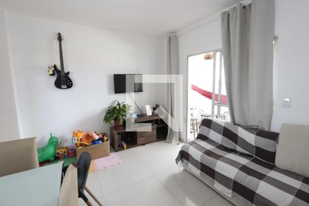 Sala  de apartamento à venda com 3 quartos, 75m² em Jardim Riacho das Pedras, Contagem
