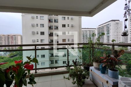 Varanda  de apartamento à venda com 2 quartos, 75m² em Jacarepaguá, Rio de Janeiro