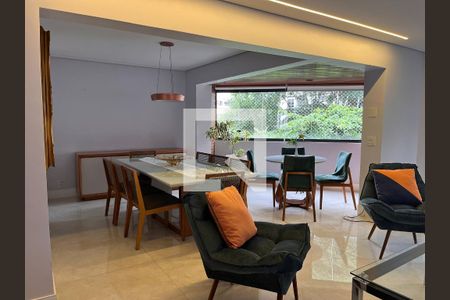 Sala 1 de apartamento para alugar com 3 quartos, 190m² em Perdizes, São Paulo