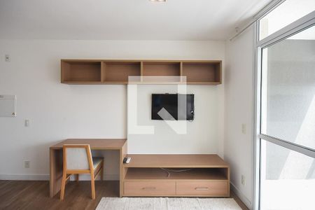 Sala de kitnet/studio para alugar com 1 quarto, 35m² em Real Parque, São Paulo