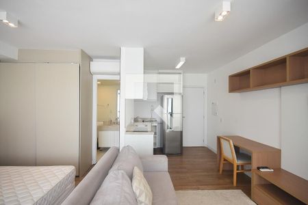 Sala de kitnet/studio para alugar com 1 quarto, 35m² em Real Parque, São Paulo