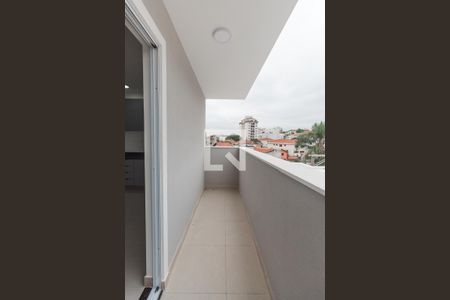 Varanda da Sala de apartamento à venda com 1 quarto, 38m² em Vila Pauliceia, São Paulo