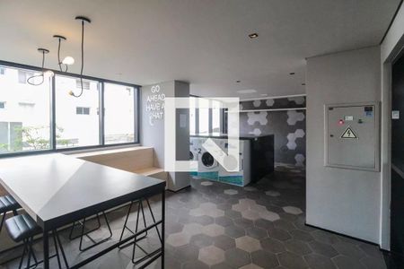 Apartamento para alugar com 21m², 1 quarto e sem vagaLavanderia